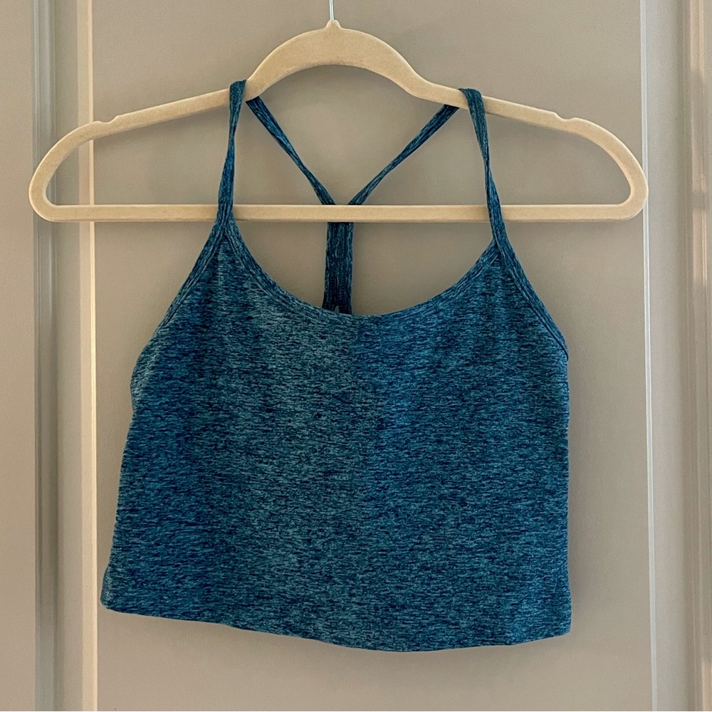 LIKE NEW Beyond Yoga Spacedye crop tank